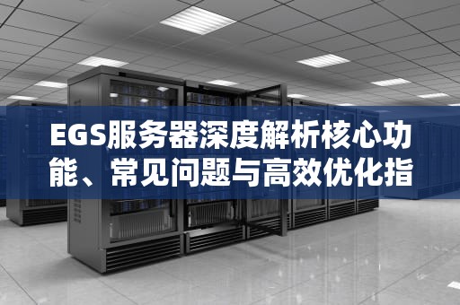 EGS服务器深度解析核心功能、常见问题与高效优化指南