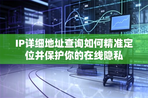 IP详细地址查询如何精准定位并保护你的在线隐私