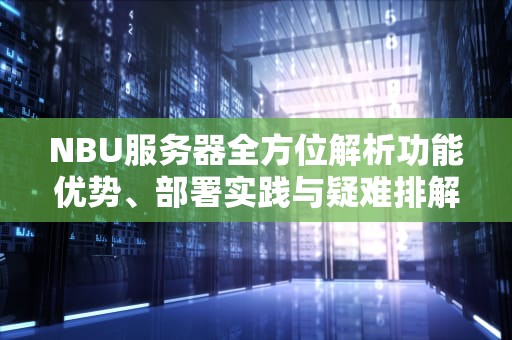 NBU服务器全方位解析功能优势、部署实践与疑难排解指南
