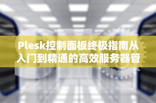 Plesk控制面板终极指南从入门到精通的高效服务器管理
