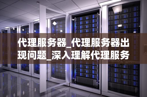 代理服务器_代理服务器出现问题_深入理解代理服务器及其应用