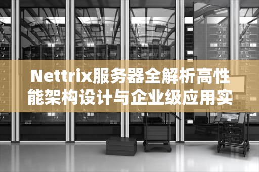 Nettrix服务器全解析高性能架构设计与企业级应用实战指南