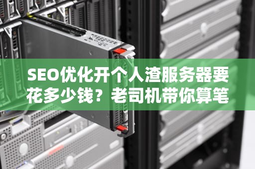 SEO优化开个人渣服务器要花多少钱？老司机带你算笔杀人诛心的经济账