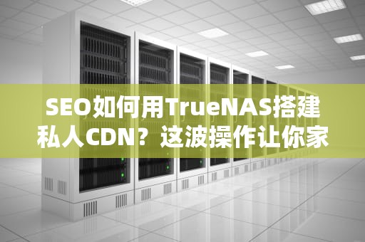 SEO如何用TrueNAS搭建私人CDN？这波操作让你家网速飞起！