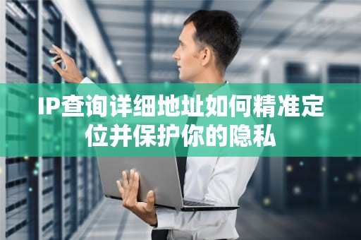 IP查询详细地址如何精准定位并保护你的隐私