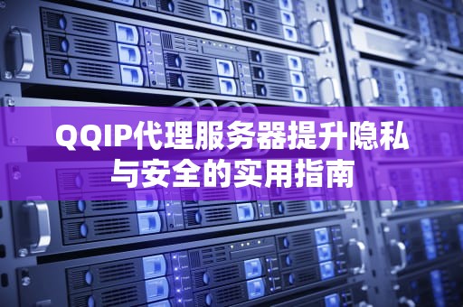QQIP代理服务器提升隐私与安全的实用指南