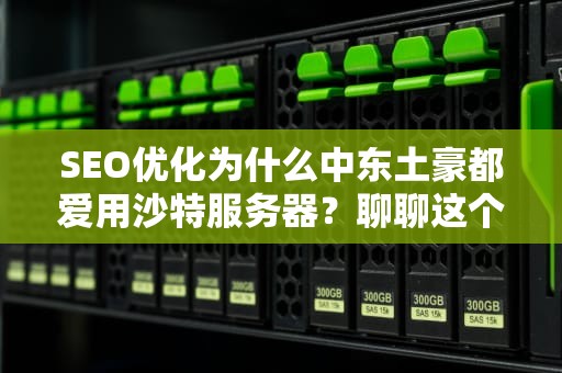 SEO优化为什么中东土豪都爱用沙特服务器？聊聊这个沙漠中的数字绿洲有多香！