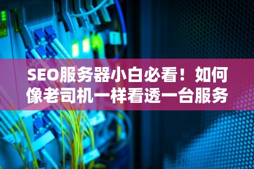 SEO服务器小白必看！如何像老司机一样看透一台服务器的五脏六腑？