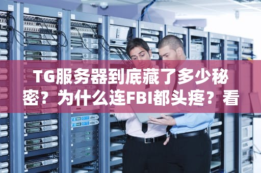 TG服务器到底藏了多少秘密？为什么连FBI都头疼？看完这篇你就懂了！