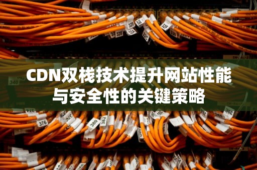 CDN双栈技术提升网站性能与安全性的关键策略