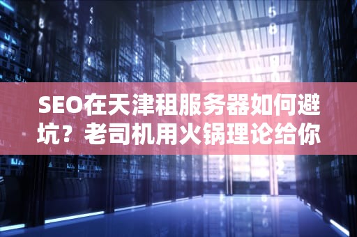 SEO在天津租服务器如何避坑？老司机用火锅理论给你讲透门道