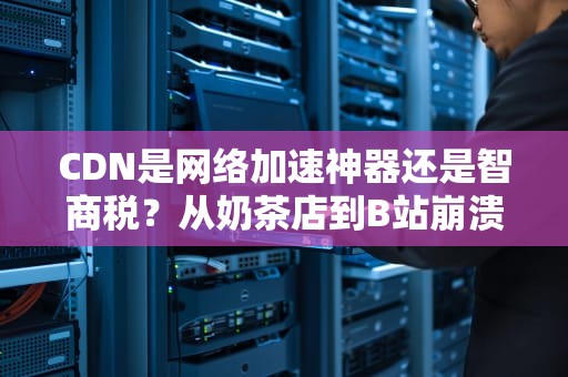 CDN是网络加速神器还是智商税？从奶茶店到B站崩溃事件说透它的优缺点