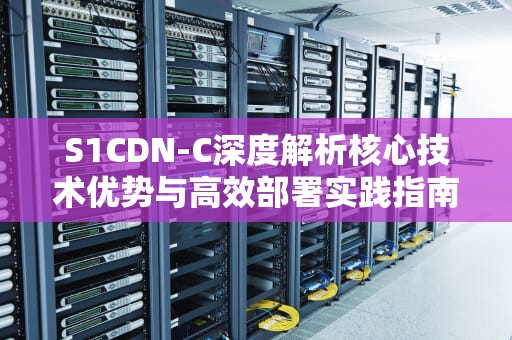S1CDN-C深度解析核心技术优势与高效部署实践指南