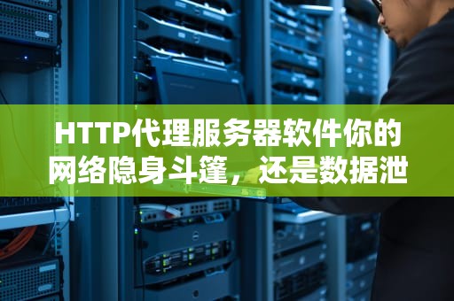 HTTP代理服务器软件你的网络隐身斗篷，还是数据泄露的隐患？