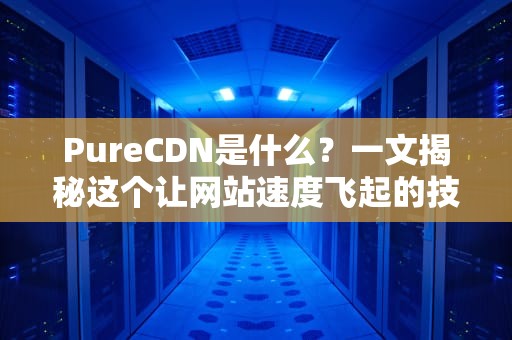 PureCDN是什么？一文揭秘这个让网站速度飞起的技术内幕！