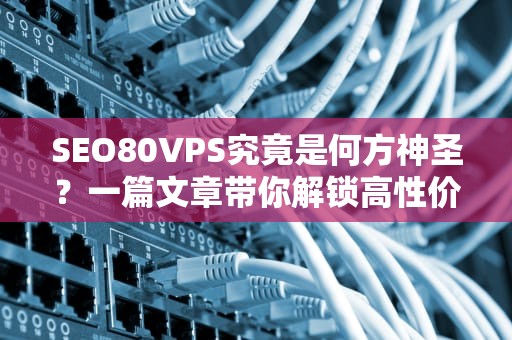 SEO80VPS究竟是何方神圣？一篇文章带你解锁高性价比服务器的秘密！