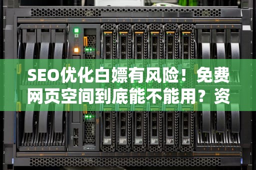 SEO优化白嫖有风险！免费网页空间到底能不能用？资深站长含泪吐槽避坑指南