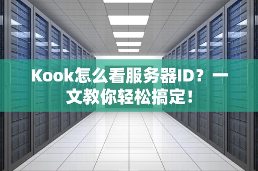 Kook怎么看服务器ID？一文教你轻松搞定！