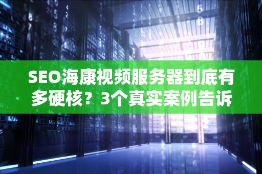 SEO海康视频服务器到底有多硬核？3个真实案例告诉你如何避坑选型