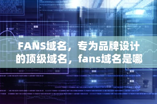 FANS域名，专为品牌设计的顶级域名，fans域名是哪个国家的