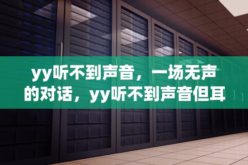 yy听不到声音，一场无声的对话，yy听不到声音但耳机正常
