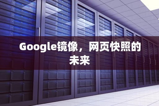 Google镜像，网页快照的未来