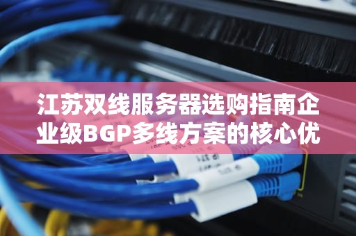 江苏双线服务器选购指南企业级BGP多线方案的核心优势与落地实践