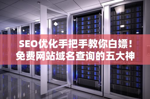 SEO优化手把手教你白嫖！免费网站域名查询的五大神器（附避坑指南）