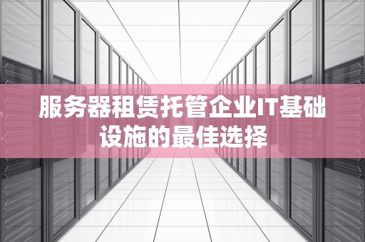 服务器租赁托管企业IT基础设施的最佳选择