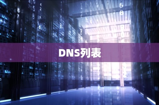 DNS列表