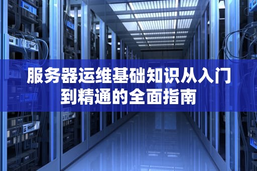 服务器运维基础知识从入门到精通的全面指南