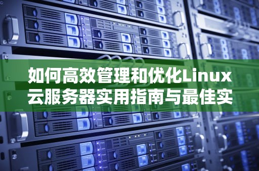 如何高效管理和优化Linux云服务器实用指南与最佳实践