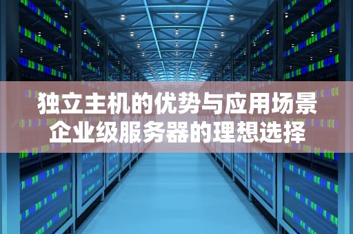 独立主机的优势与应用场景企业级服务器的理想选择