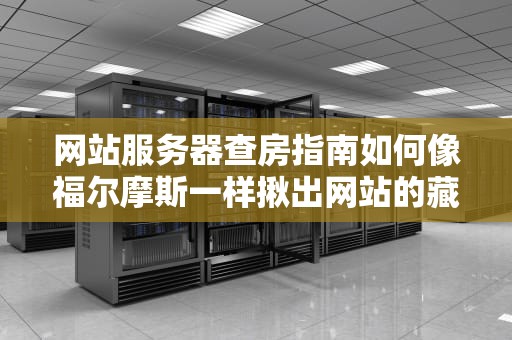 网站服务器查房指南如何像福尔摩斯一样揪出网站的藏身之处？