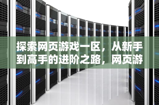 探索网页游戏一区，从新手到高手的进阶之路，网页游戏一区二区区别