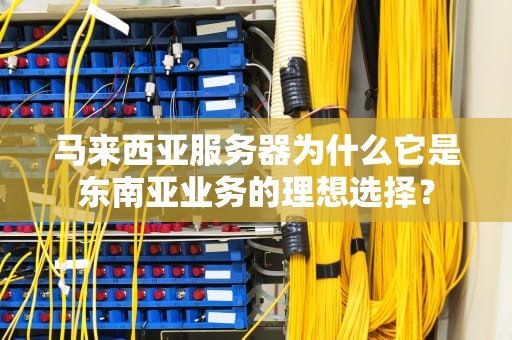 马来西亚服务器为什么它是东南亚业务的理想选择？