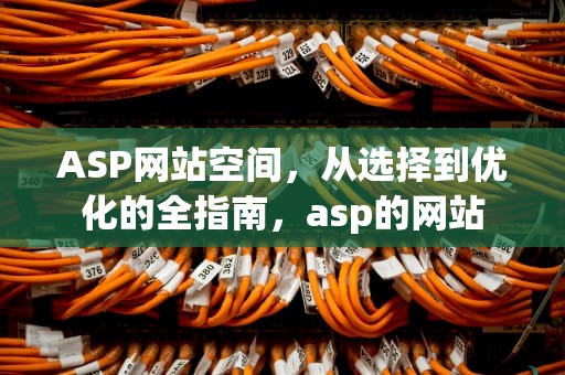 ASP网站空间,从选择到优化的全指南,asp的网站 ASP网站空间,从选择到优化的全指南,asp的网站