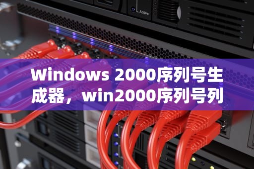 Windows 2000序列号生成器，win2000序列号列