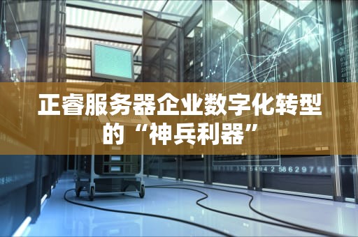 正睿服务器企业数字化转型的“神兵利器”