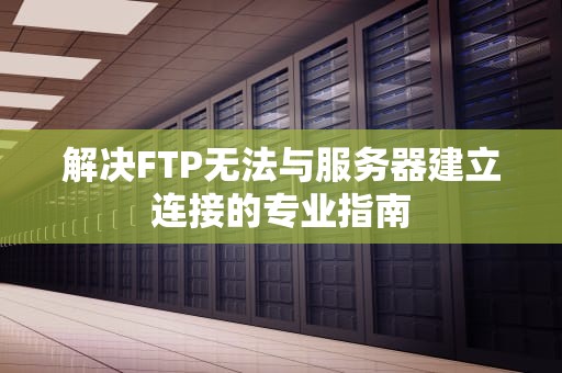 解决FTP无法与服务器建立连接的专业指南