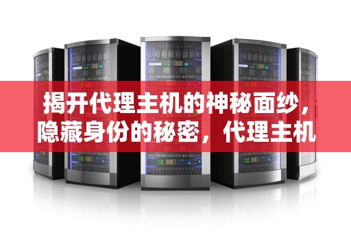 揭开代理主机的神秘面纱，隐藏身份的秘密，代理主机名要填什么
