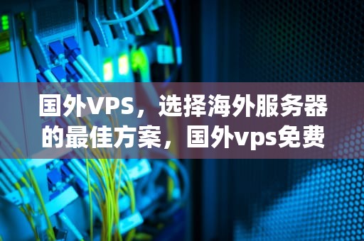 国外VPS，选择海外服务器的最佳方案，国外vps免费加速