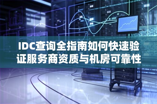 IDC查询全指南如何快速验证服务商资质与机房可靠性？