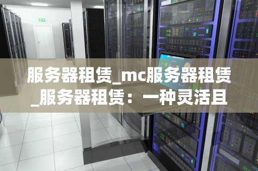 服务器租赁_mc服务器租赁_服务器租赁：一种灵活且经济的解决方案
