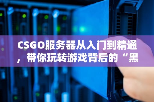 CSGO服务器从入门到精通，带你玩转游戏背后的“黑科技”