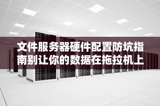 文件服务器硬件配置防坑指南别让你的数据在拖拉机上跳广场舞
