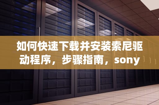 如何快速下载并安装索尼驱动程序，步骤指南，sony 驱动下载