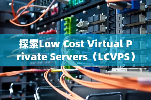 探索Low Cost Virtual Private Servers（LCVPS）如何在预算有限的情况下优化云资源管理，locvps.net