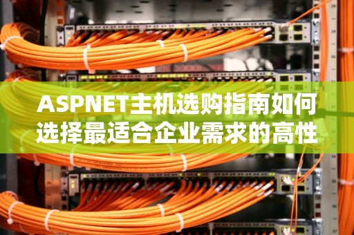 ASPNET主机选购指南如何选择最适合企业需求的高性能托管方案