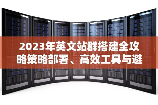 2023年英文站群搭建全攻略策略部署、高效工具与避坑指南